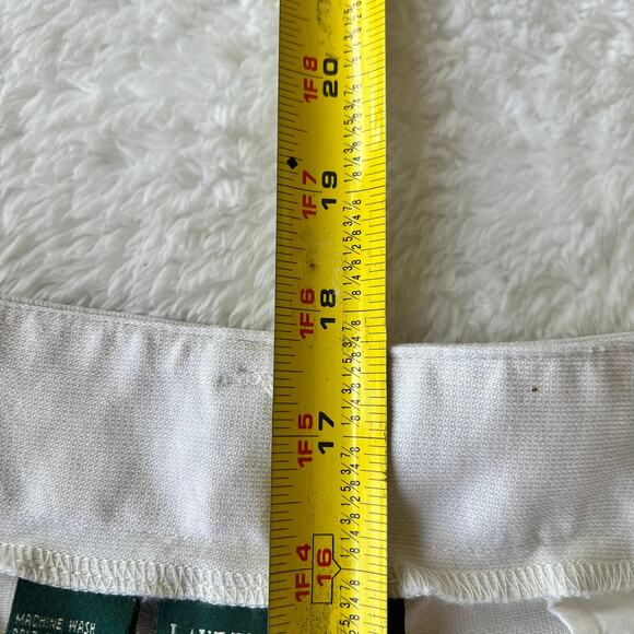 Lauren Jeans Co Ralph Lauren 67 Womens Sz 20W RN54050 Flat Front Belted Trouser - Picture 9 of 10